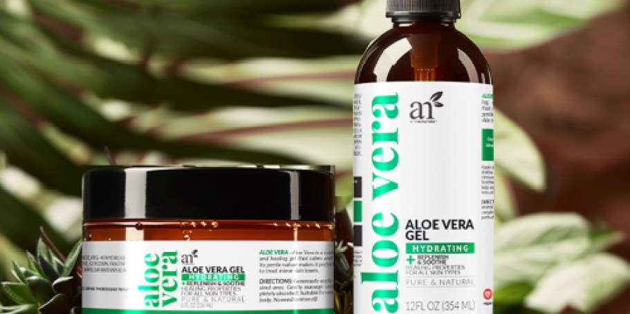 Artnaturals Organic Aloe Vera Gel Set Just $4.48 Shipped on Amazon (Regularly $15)