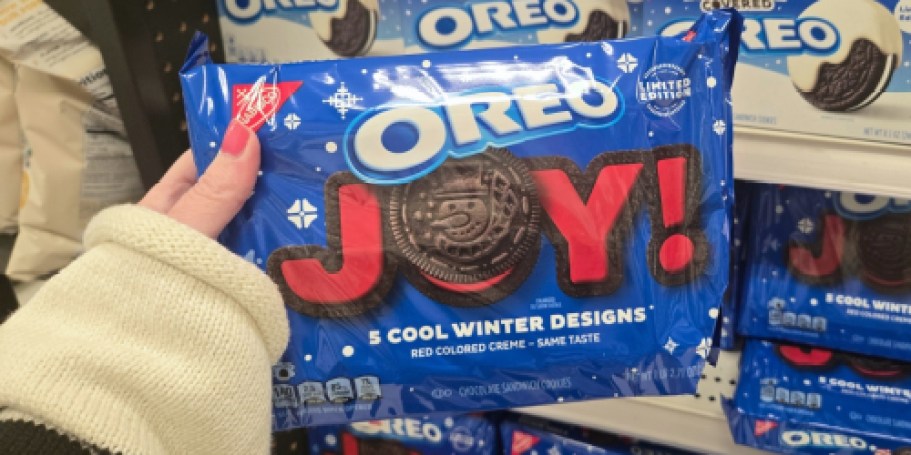 TWO Packs of OREO Red Creme Holiday Cookies JUST $5.86 Shipped on Amazon (Reg. $10)!