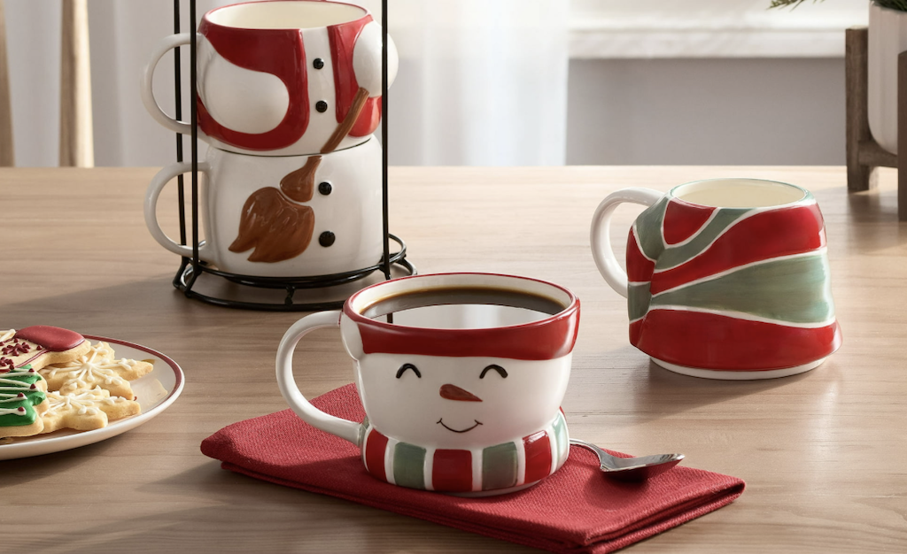 Christmas Stacking Mugs Sets UNDER $12 on Walmart.online