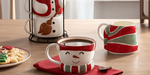 Christmas Stacking Mugs Sets UNDER $12 on Walmart.online