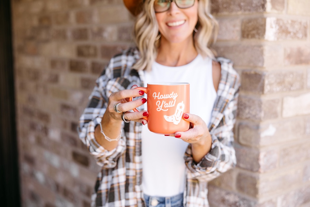 Collin holding coffee mug 