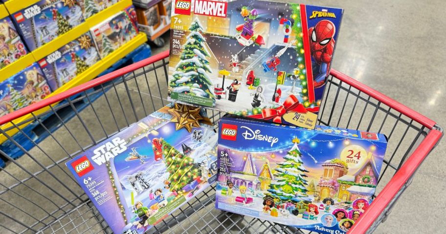 advent calendars in cart in store