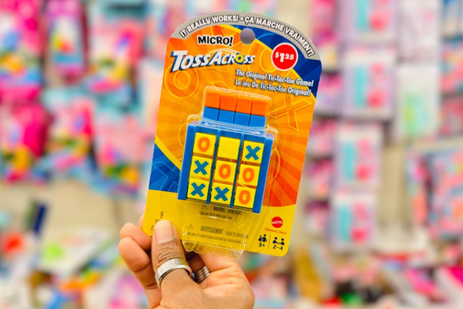 toss across mini game in store