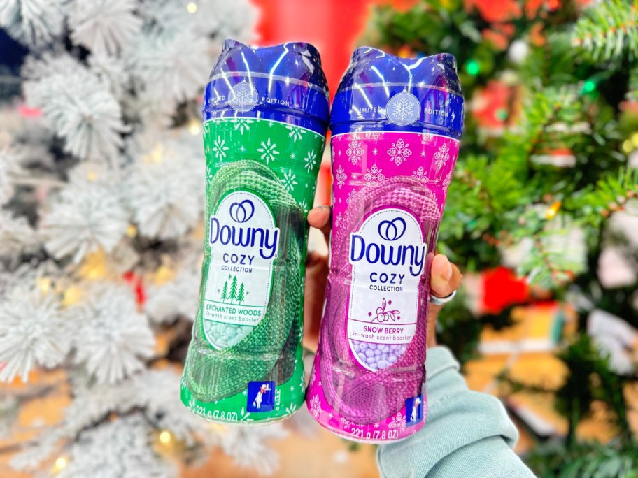 The Down Cozy Collection of holiday scent booster