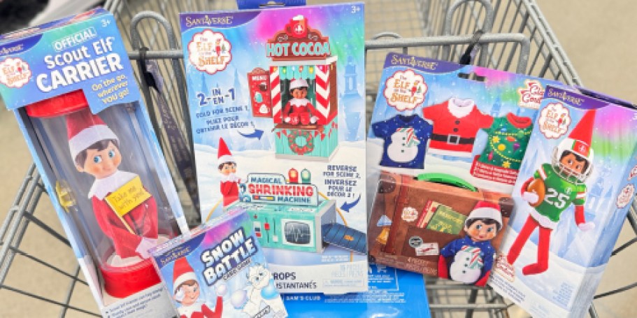 NEW Elf on the Shelf Toys & Accessories Now at Walmart – Starting Under $6!