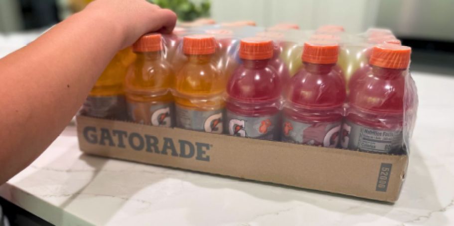 Gatorade Thirst Quencher 24-Count Variety Pack Only $10 Shipped on Amazon