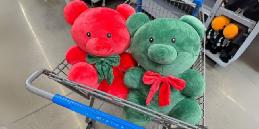 Christmas Gummy Bear Plush Just $9.97 at Walmart (May Sell Out)