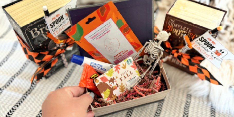 Because the Day After Halloween is a Weekday… We’re Bringing You a DIY Dollar Tree Teacher Gift!