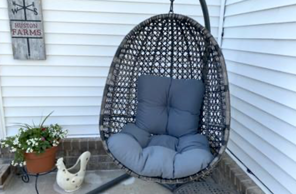 HOT Walmart Patio Furniture Sale | Hanging Egg Chair w/ Stand $130 Shipped (Reg. $238)