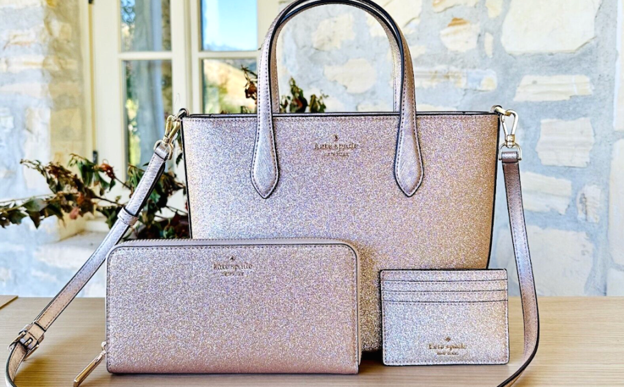 Up to 80% Off Kate Spade Outlet Sale | Glitter Satchel Only $61.50 Shipped (Reg. $329)