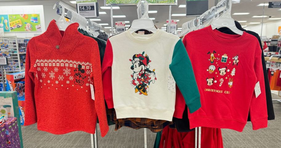 kohls jumping bean disney sweatshirts in store