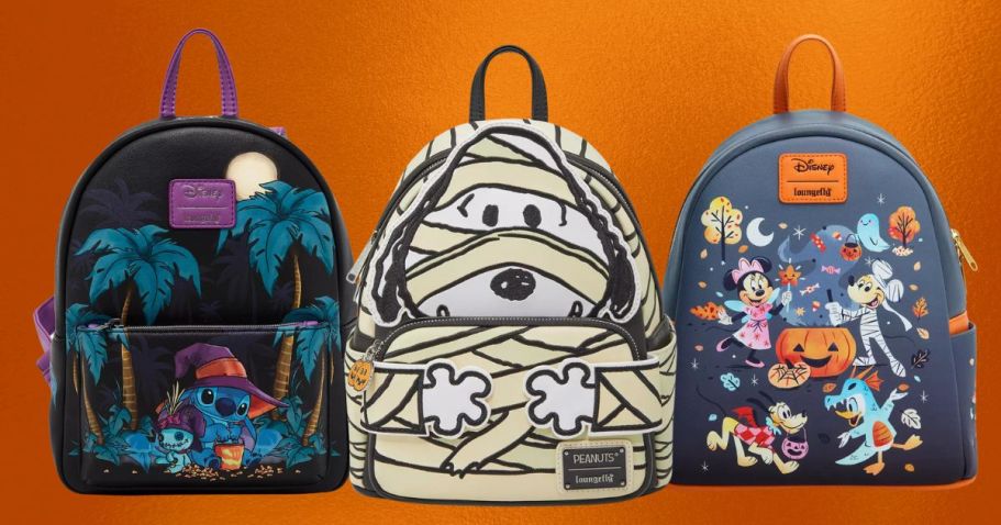 GO! 50% Off Trendy Loungefly Halloween Backpacks on HotTopic.online