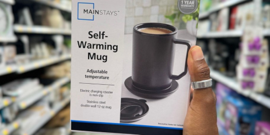 Self-Warming Coffee Mug Just $24.88 on Walmart.online | Over $125 LESS Than Ember!