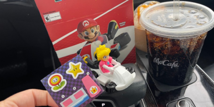 McDonald’s Mario Kart Happy Meal Toys Now Available (Collect All 10!)