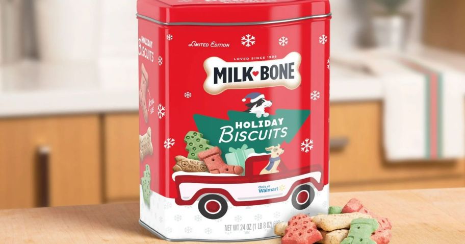 Limited Edition Holiday Milk-Bone Dog Treats Only $4.99 on Walmart.online (Reg. $20)