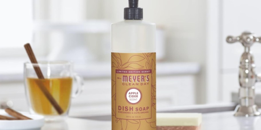 Mrs. Meyer’s Apple Cider Dish Soap Only $2.49 Shipped on Amazon