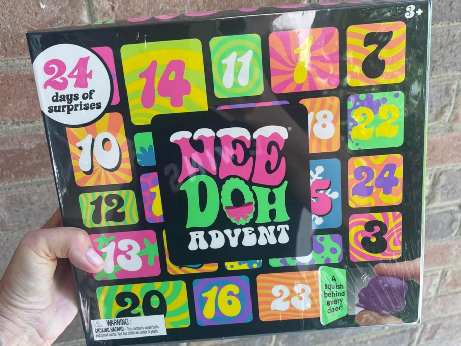 Nee Doh Advent Calendar w/ 24 Sensory Toys Only $20 on Walmart.online – Will Sell Out!