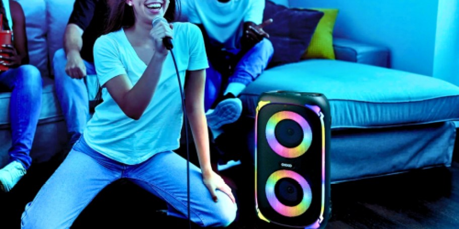 Large Portable Bluetooth Speaker w/ Microphone Just $49.99 Shipped on Walmart.online (Reg. $99)