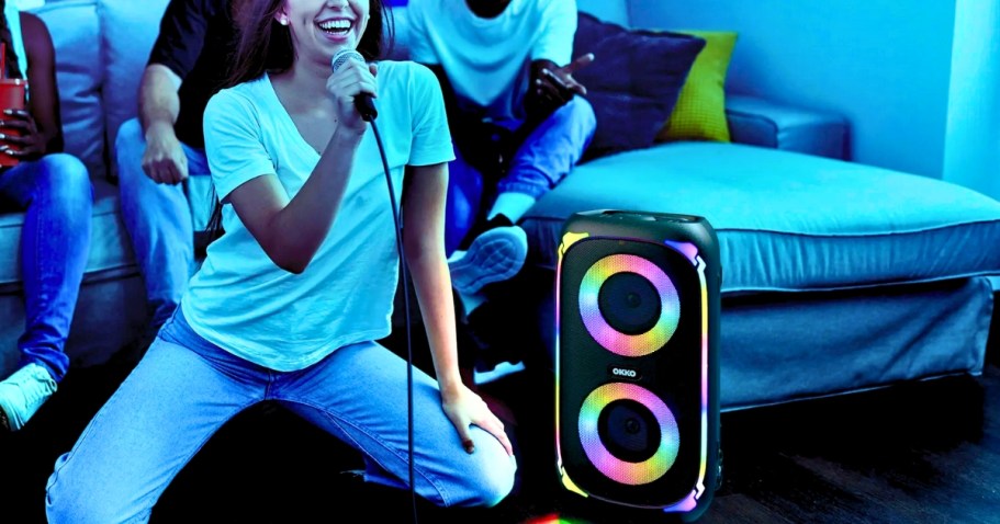 Large Portable Bluetooth Speaker w/ Microphone Just $49.99 Shipped on Walmart.online (Reg. $99)