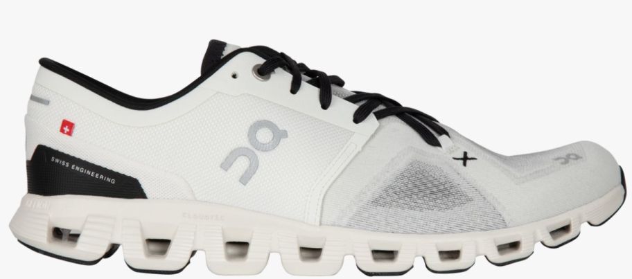 on cloud black and white mens sneaker