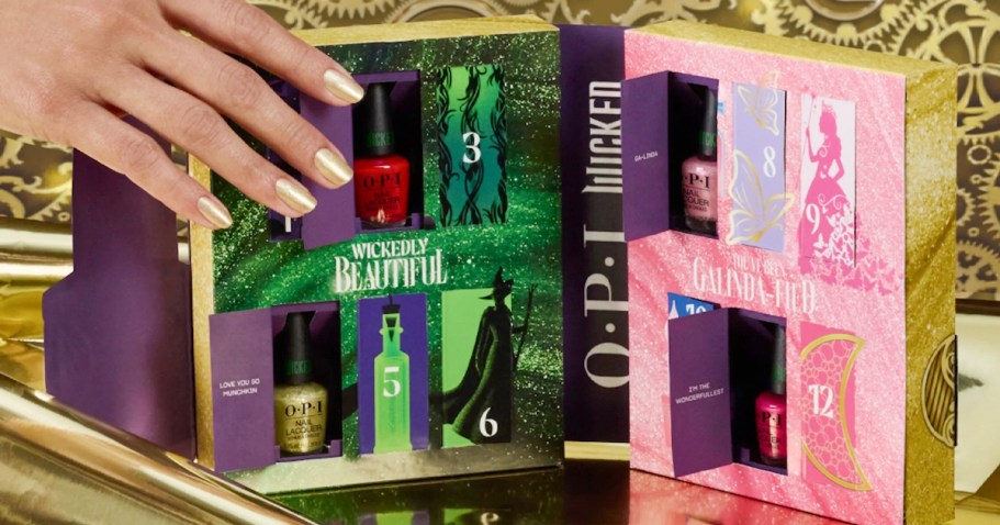 OPI Wicked Nail Polish Advent Calendar Only $21.50 on Walmart.online (Reg. $50)