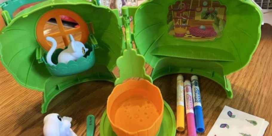 Crayola Scribble Scrubbie Safari Treehouse Set ONLY $5 on Walmart.online (Reg. $17)