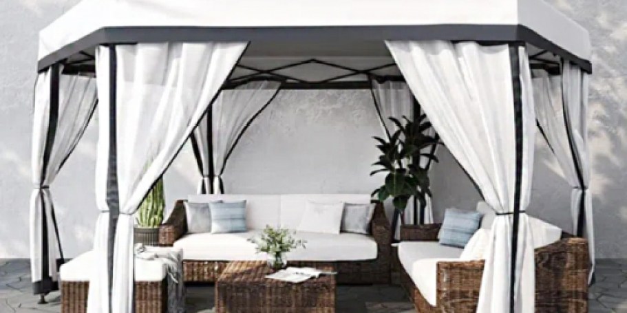 Up to 80% Off Gazebos on Wayfair.online | 11′ x 11′ Pop-Up Only $104.85 Shipped!