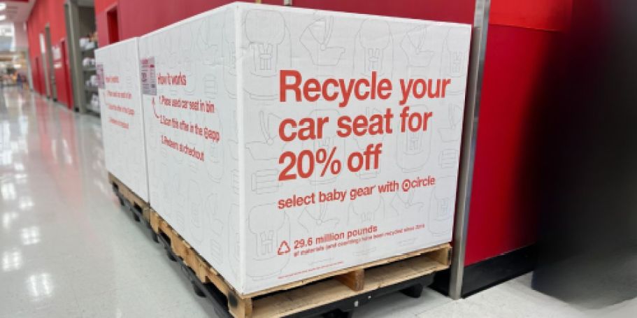 Score 20% Off Baby Gear at Target’s Car Seat Trade-In Event – Use the Coupon Twice!