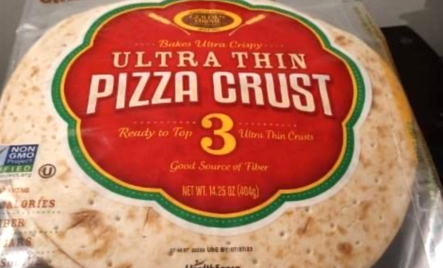 Ultra Thin pizza crust 