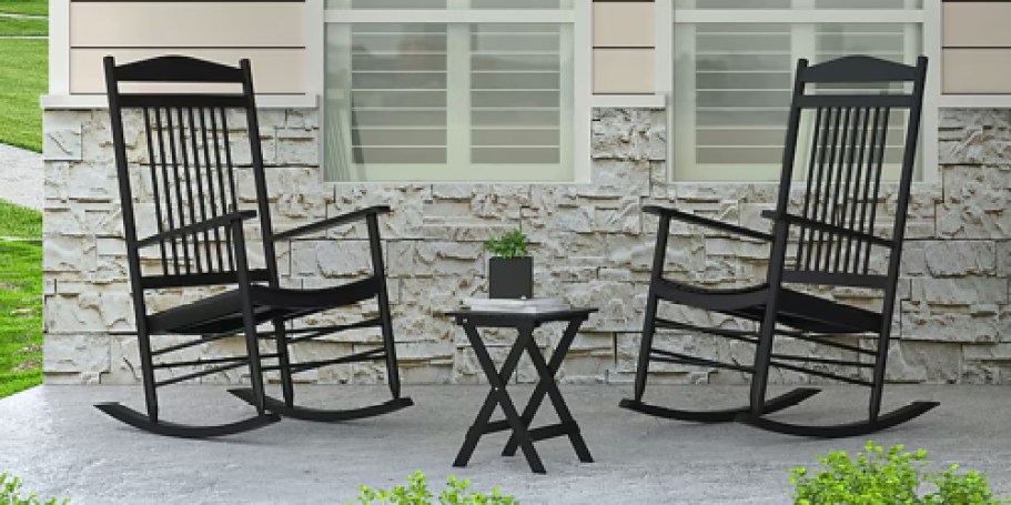 Lowe’s Patio Furniture Sale | 3-Piece Rocking Chair Set Only $194.99 Shipped