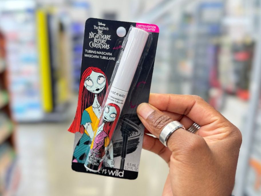 wet n wild Nightmare Before Christmas Tubing Mascara - Doll Eyes in hand in store