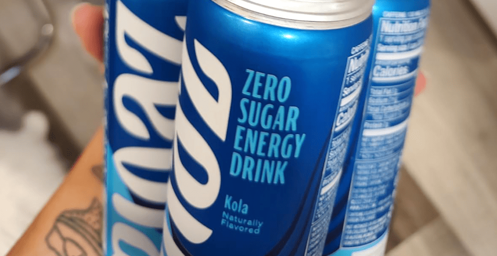 Zevia zero sugar energy drink 