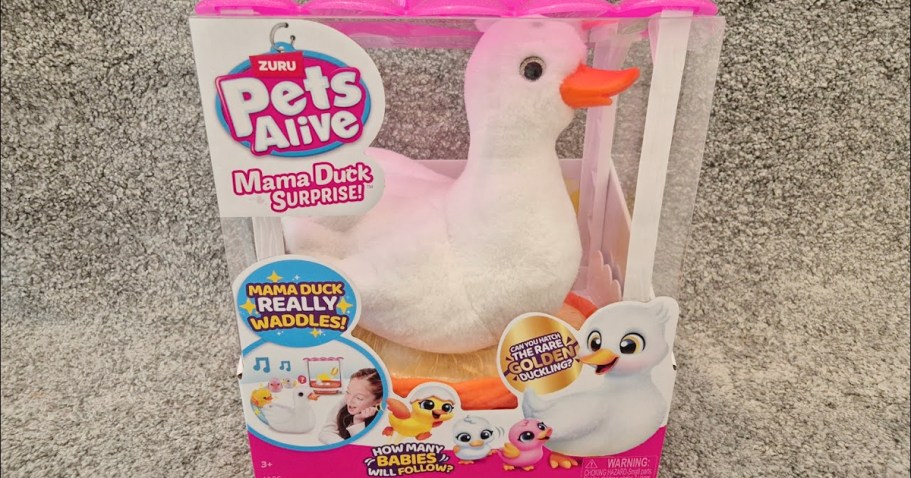 Zuru Pets Alive Mama Duck & Baby Surprise Just $24.97 on Amazon (HOT Holiday Toy)