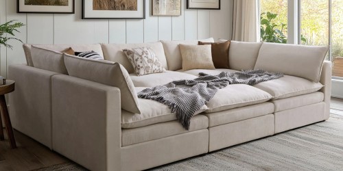 50% Off 25Home Furniture + FREE Shipping (Top Pick for the Best Cloud Couch Alternative)