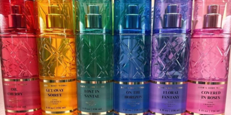 New Bath & Body Works Everyday Luxury Body Mists: Buy 1, Get 2 Free!