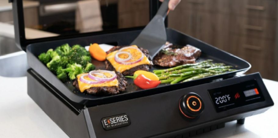 Blackstone 17″ Electric Tabletop Griddle Only $117 Shipped on Walmart.online (Reg. $147)