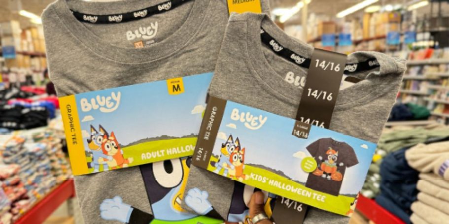 NEW Bluey Halloween Tees Only $7.98 at Sam’s Club (+ Bluey Styles on Sale at Target!)