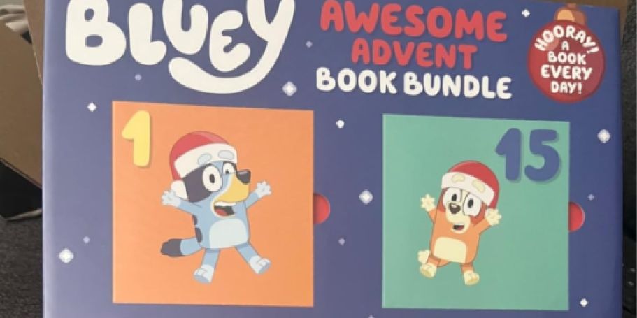 BOGO 50% Off Bluey Advent Calendar Book Bundle on Amazon