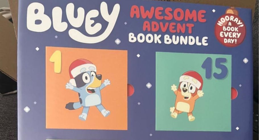 BOGO 50% Off Bluey Advent Calendar Book Bundle on Amazon