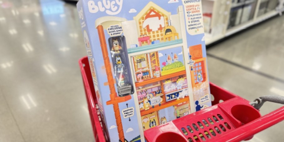 Bluey Hammerbarn Shopping Playset Just $26 on Target.online (Reg. $70)