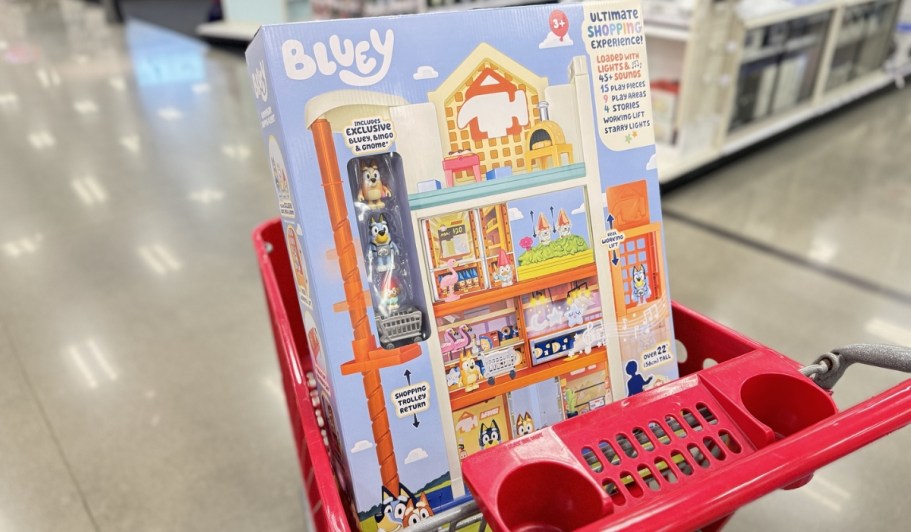 Bluey Hammerbarn Shopping Playset Just $26 on Target.online (Reg. $70)