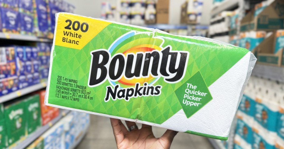 Bounty Napkins 200-Pack Only $2 Shipped for Prime Members