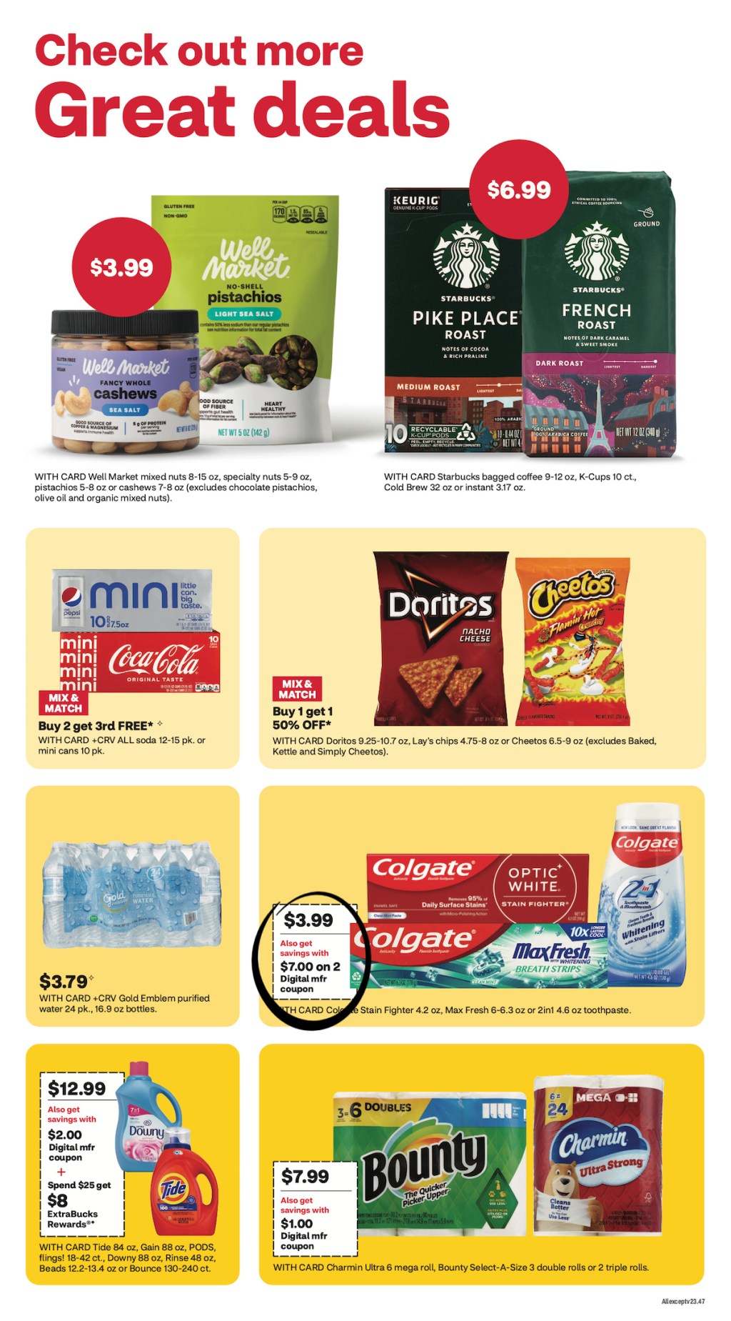 page from CVS ad