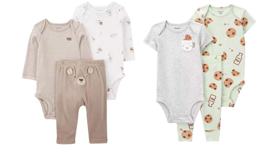 Carter's 3-Piece Set Bear & Cookies