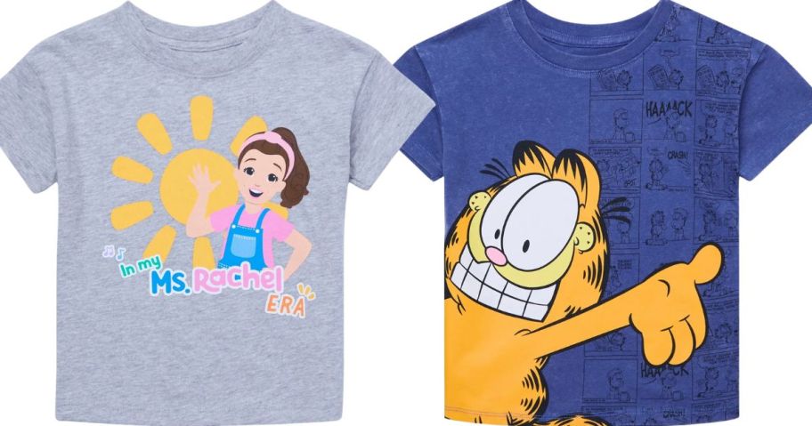 Character Toddler T-Shirts stock images