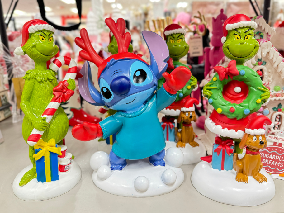 Christmas Character Figurines at TJMaxx