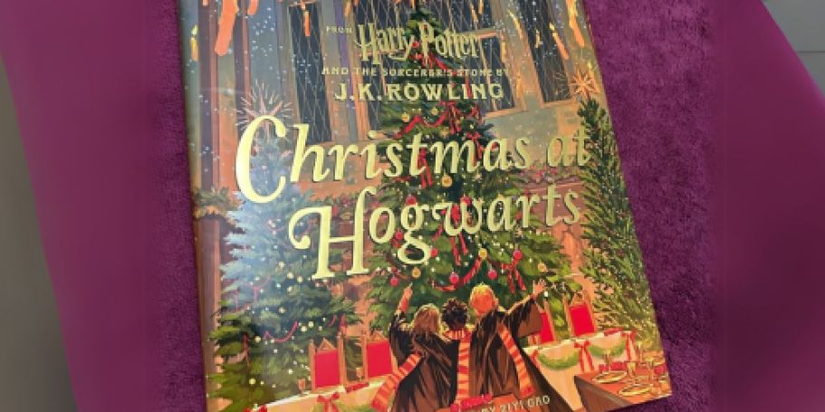 Christmas at Hogwarts Hardcover Book Only $13.46 on Amazon (Reg. $20)