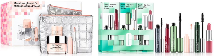 Clinique skincare and makeup gift sets