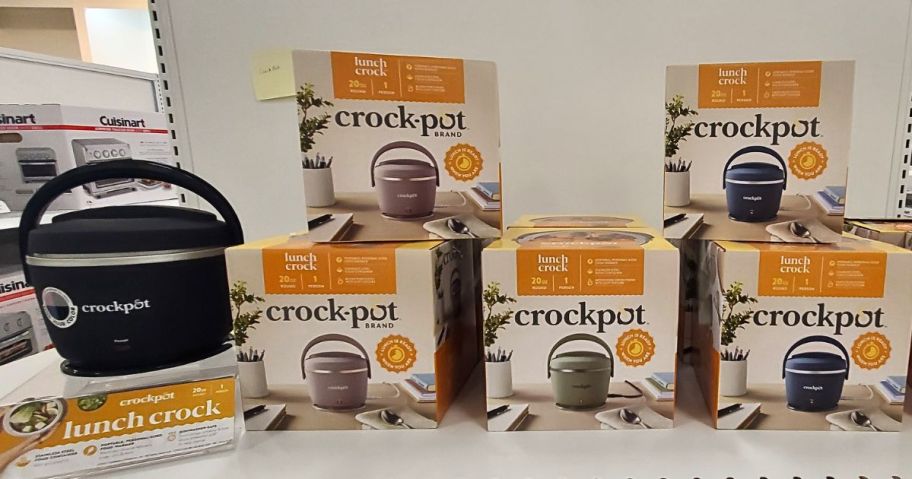 Crockp[ot Lunch Warmers on display at Kohl's