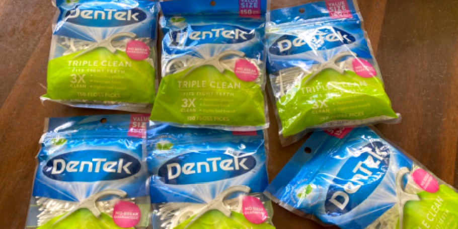 Score 6 Bags of DenTek Floss Picks for ONLY $1.76 Shipped on Amazon (Reg. $10)